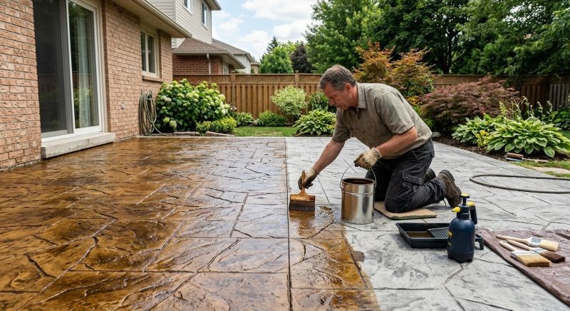 Concrete Staining Service in Corpus Christi, TX