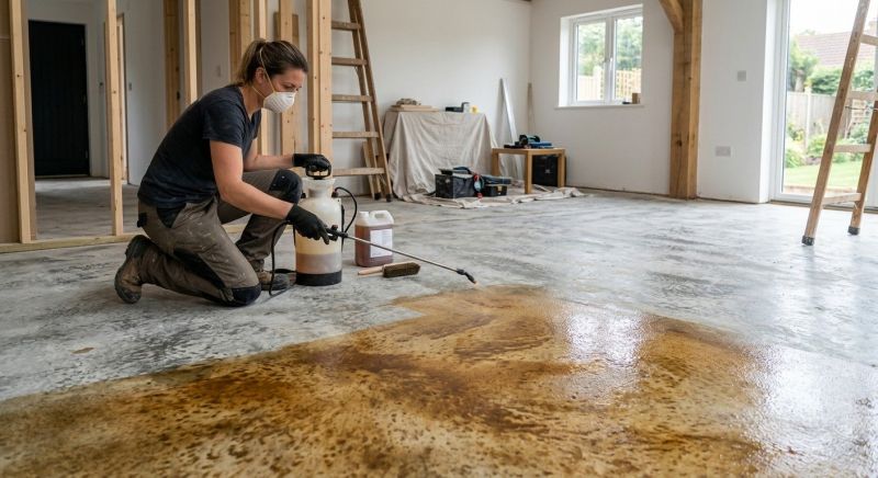 Concrete Staining Service in Dallas, TX